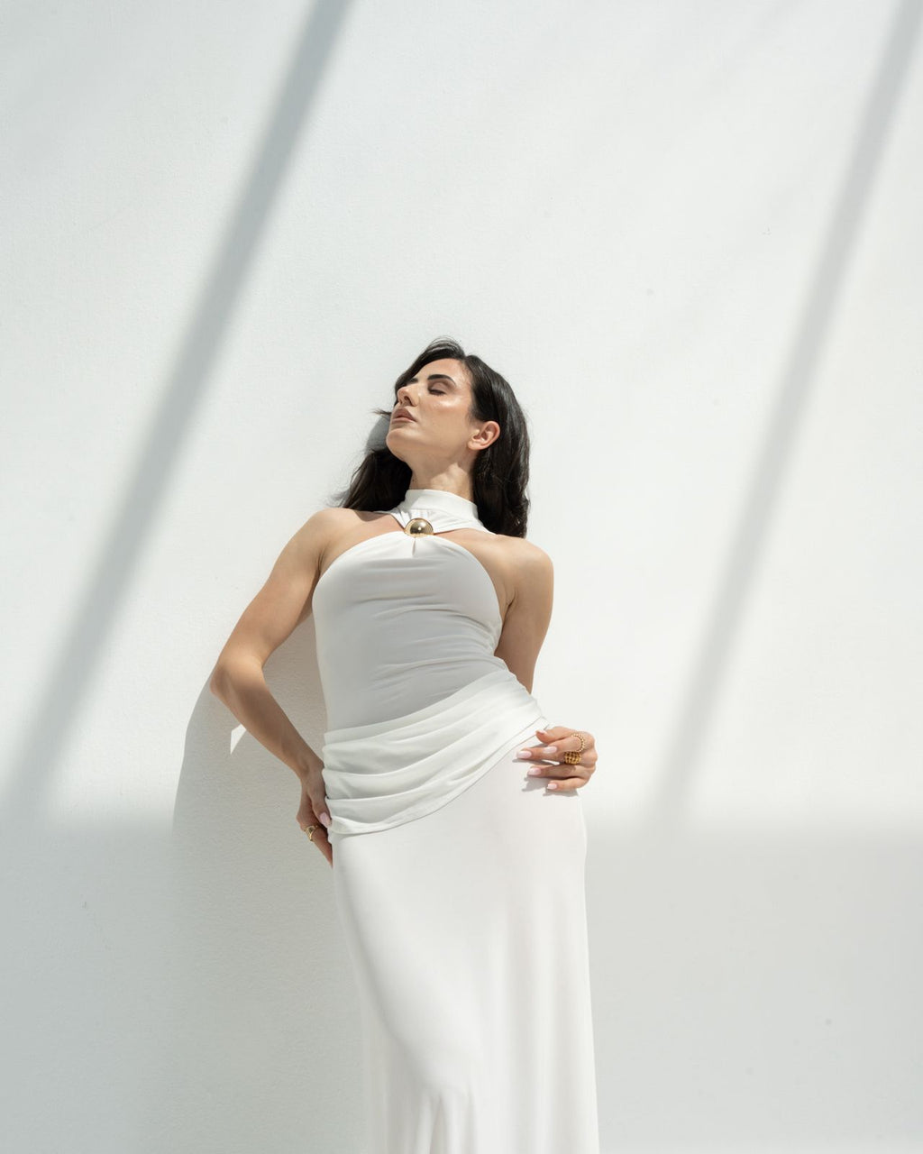 Amara dress cream