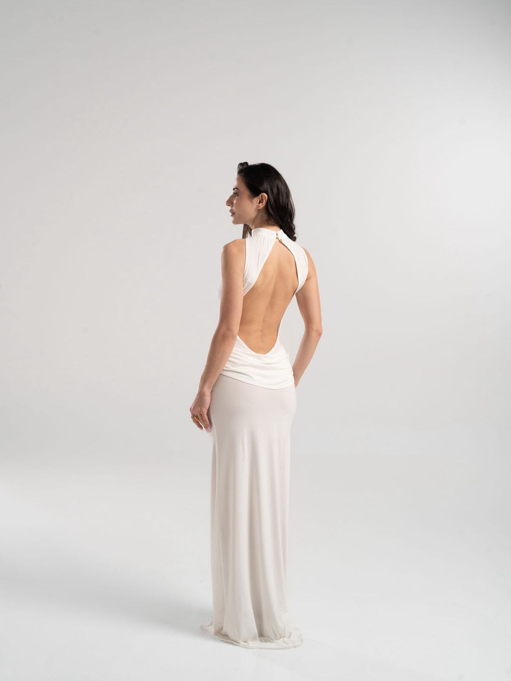 Amara dress cream