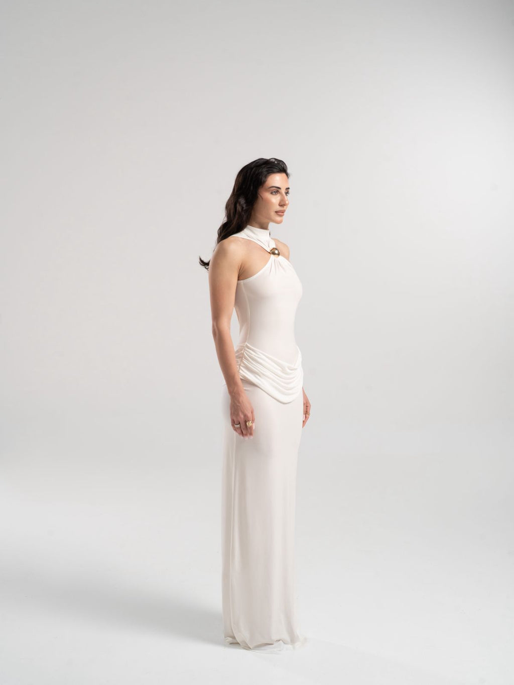 Amara dress cream