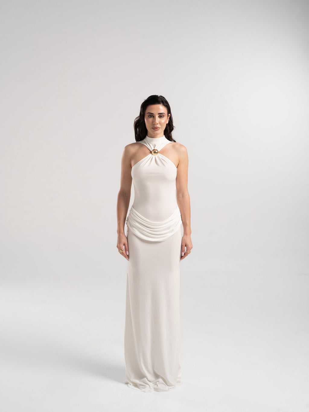 Amara dress cream