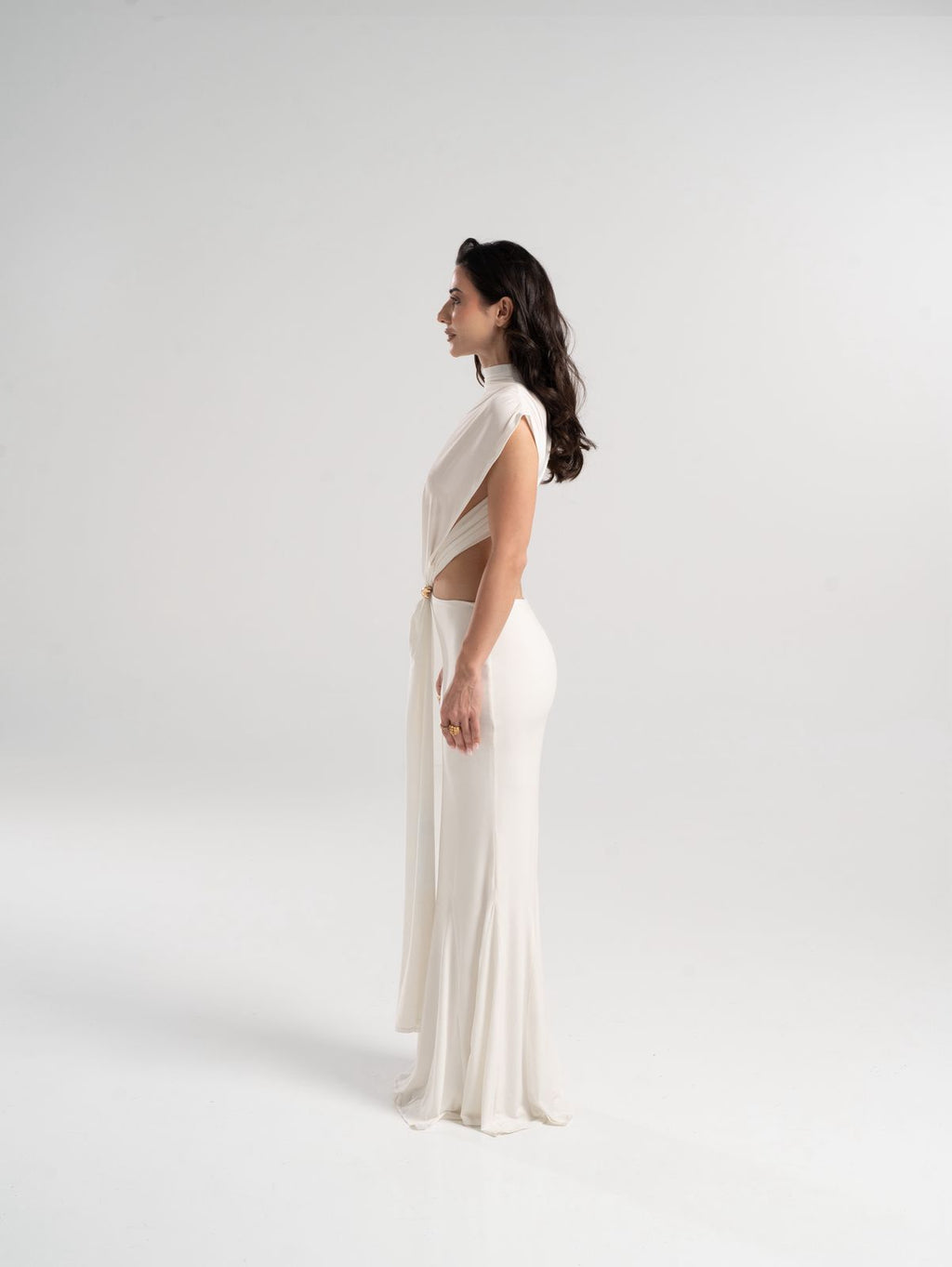 Luna dress cream