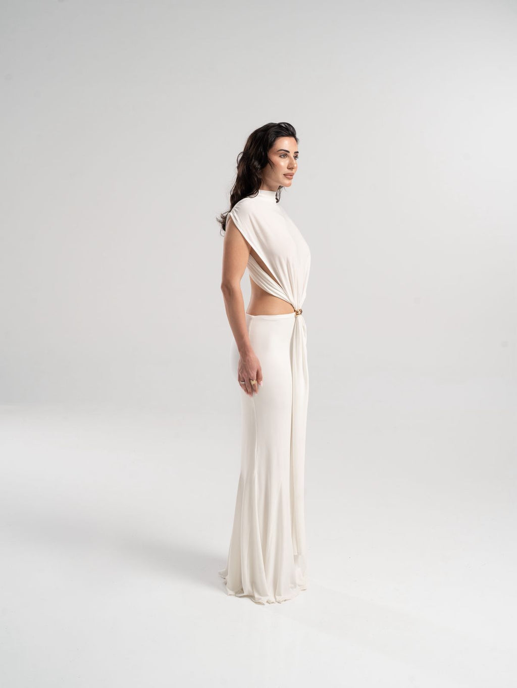 Luna dress cream