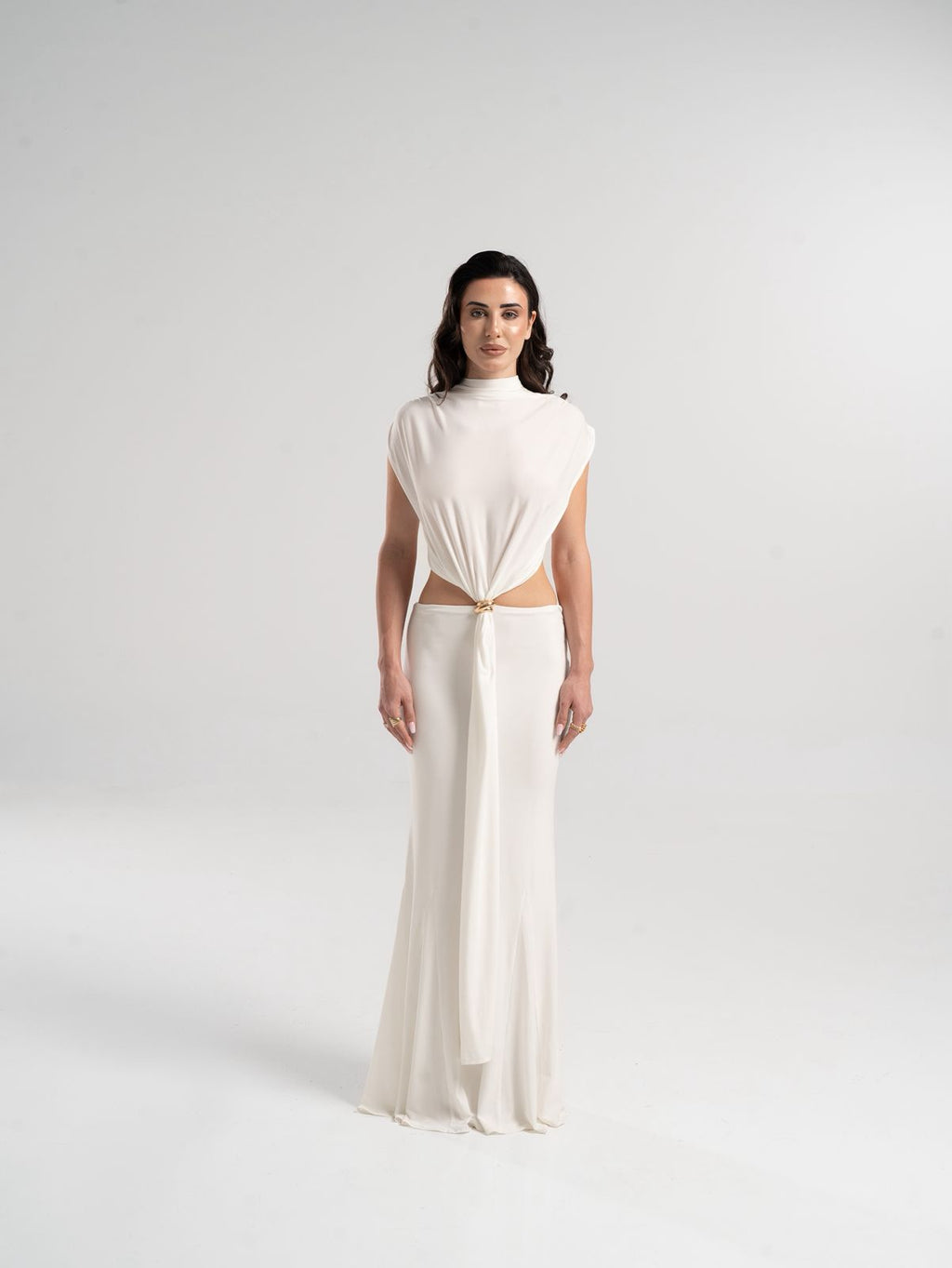 Luna dress cream